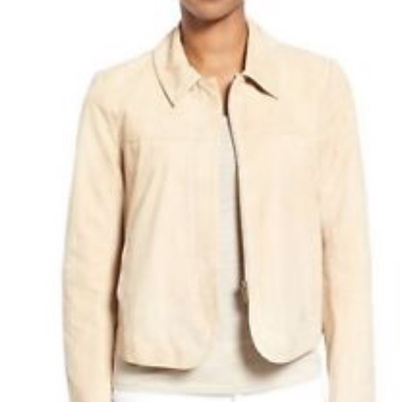 Buttery soft & perfect for Spring suede jacket; Sm - Picture 2 of 8